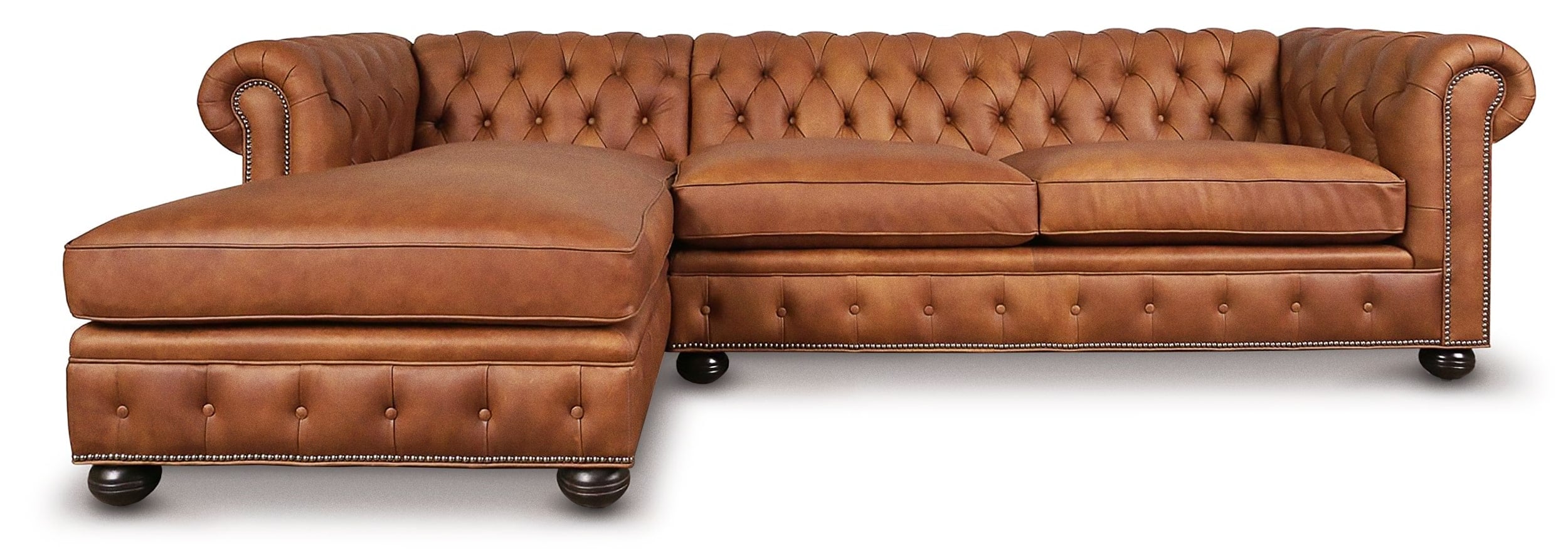 The Irving Custom Traditional Chesterfield Sofas More of Iron